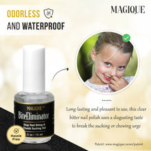 Load image into Gallery viewer, Magique BiteEliminator - Bitter Nail Polish for the Toughest Nail Biters, Thumb Suckers, & Cuticle Biters