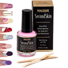 Load image into Gallery viewer, Magique SecondSkin - Rose Scented, Edge Perfection, Nail Peel Latex for Nail Art